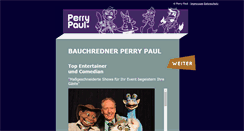 Desktop Screenshot of perry-paul.de