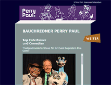 Tablet Screenshot of perry-paul.de